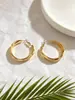 Nuevos Pendientes de Aro Minimalistas Estilo Retro Múltiples Tamaños Chapados en Oro Combinación de Seis Pares Set de Pendientes Venta al por Mayor