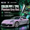Película de Cambio de Color para Coche TPU Ceniza Volcánica Soñadora tpu aplicación en seco cambio de color PPF de Color Película de Cambio de Color de Dos Tonos Soñadora