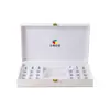 Caja de Polvo Liofilizado de Gama Alta, Caja de Regalo Creativa Personalizada, Caja de Empaque de Cuero PU de Lujo Ligero, Caja Vacía, Caja de Regalo para Productos de Cuidado de la Piel