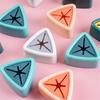 Enchufe de Toalla de Almacenamiento Triangular para Baño de Cocina, Enchufe de Tela sin Agujeros, Estante de Almacenamiento para Bolas de Baño Montado en la Pared, Gancho para Toalla Facial