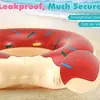Flotador Inflable de Dona para Adultos y Niños, Universal, Ampliado, Resistente al Desgaste, Equipo Deportivo de Natación, Salvavidas, Disponible en Stock