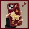 Pegatina de Caballo Rico para Funda de Teléfono Apple 17 Año Nuevo iPhone 15 Pro Max Doble Soporte 16 Silicona 14