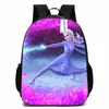 Mochila Escolar para Preescolar Princesa Congelada Aisha Sophia Niñas Mochila Infantil Escolar Dibujos Animados para Estudiantes de Primaria