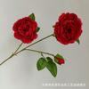 3 Arreglos Florales Artificiales de Peonías para Decoración del Hogar, Flores Artificiales de Seda, Venta al por Mayor desde Fabricante, Flores Artificiales de Imitación de Alta Calidad para Bodas