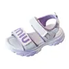 Sandalias para Niñas 2026 Nuevo Estilo Zapatos Deportivos de Playa con Suela Suave Estilo Verano para Niños Mayores Moda Rosa Zapatos de Niña Princesa