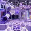 Castelo Travesso Equipamentos de Parque de Diversões Infantis Fábrica de Origem Personalização Instalação no Local Grandes Instalações de Playground Indoor