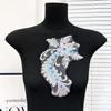 Explosões Coloridas Off-Line Tecido Bordado Tridimensional com Lantejoulas Novos Adesivos para Acessórios de Terno Vestido Sapato Bolsa Acessórios para Vestido de Casamento Acessórios para Headwear
