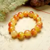 Pulsera de ágata roja al por mayor pulsera de jade en vivo suministro pulsera de piedra de tigre clara cuentas pulsera de calcedonia verde