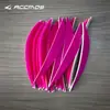 Multicolor 4 polegadas Gota d'água Golfinho Pena Real Pena Direita Pena de Peru Arco Recurvo Composto Arco Tradicional Acessórios Universais para Arco