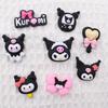 Cola macia de pvc kulomi diy sanrio gel creme acessórios de cabelo cocar capa de celular sapatos com furos bolsa copo acessórios