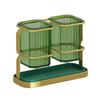 Lujo Ligero Porta Palillos Soporte para Cuchillos de Cocina Multifuncional Todo en Uno Estante de Almacenamiento Escurridero Montado en la Pared Cubo para Palillos Jaula para Palillos