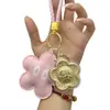 Chaveiro de Ouro Puro 999 Pingente de Bolsa Trânsito Dirigindo Transmissão ao Vivo Presente Fonte Atacadista Fabricante Envio Direto