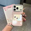 Capa de celular fofa para iPhone 18 Pro Max com tema de outono e bolinhas, Apple 17 colorida, resistente a quedas, capa macia para iPhone 15
