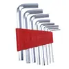 Juego de Caja de Herramientas Especial Ocho Piezas Métrico 1.5-6mm Galvanizado Alta Resistencia Juego de Llaves Allen Hexagonales