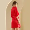 Robe de Noiva Transfronteiriço, Robe de Manhã, Camisola Feminina, Maquiagem de Casamento, Grupo de Madrinhas, Kimono de Casamento, Roupão