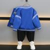 Ropa para niños, traje de béisbol para niños, abrigo de primavera y otoño de 2025, nuevo estilo, abrigo de primavera para bebés y niños, chaqueta para niños.