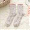 Calcetines de Terciopelo Coral para Mujer, Calcetines Gruesos de Terciopelo para Dormir, Calcetines de Suelo para el Hogar de Otoño e Invierno, No Sueltan Pelusa Fácilmente, Calcetines de Media Caña, Fábrica