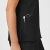 Traje de dos piezas de manga corta para enfermera de hospital, traje quirúrgico de doctor, ropa de trabajo para quirófano, ropa médica elástica de secado rápido