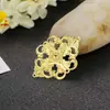 Peça de Ferro Padrão Totem Retangular Redondo Losango Embossado DIY Acessórios de Cabelo para Trajes Antigos Acessórios para Penteado de Noiva Material