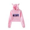 Sudadera con capucha periférica de dibujos animados NANA NANA NANA Ozaki, suéter sexy con orejas de gato para mujer de otoño