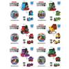 Nueva Serie de Historias de Trenes Gashapon Bloque de Construcción Educativo para Niños Gashapon Ball de Tendencia en Tiktok