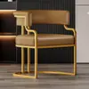 Silla de Maquillaje, Recepción de Salón de Belleza, Sillón Individual, Silla para Salón de Uñas, Silla de Comedor de Lujo Ligero para Mahjong, Otro Metal