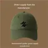Gorra de béisbol bordada con letras estilo ins coreano para mujer, adecuada para primavera y otoño, simple y versátil, gorra casual de ala ancha que hace que la cara se vea más pequeña
