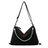Bolsa de Nylon Dopamina Hot Girl de Gran Capacidad para Mujer, Bolso Cruzado de Hombro para Libros de Universidad, Bolso para Desplazamientos de Chicas