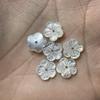 Concha Flor Venta Directa de Fábrica Herradura Cinco Pétalos Tallado DIY Antiguo 10mm