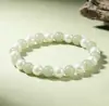 Pulsera de Uva Verde Jazmín Jade Hetian Pulsera de Cuentas de Concha para Mujer Lujo Ligero Nicho Adornos Culturales de Juego Zona Turística al por Mayor