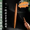Nuevo modelo de rodillo de madera maciza de palo de rosa para uso doméstico, adecuado para estirar masa de dumplings, fideos y panqueques, antiadherente, disponible en tamaños grande y pequeño