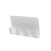Creative Adhesive Tipo suporte de carregamento do telefone móvel suporte do telefone móvel suporte de carregamento do tablet parede sem costura 4 gancho rack de armazenamento