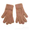 Fabricantes lidian con guantes cálidos de pelo de imitación de visón de invierno transfronterizos para damas, de equitación, a prueba de frío, moda larga, versátiles