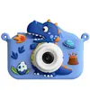Cámara Infantil de Nuevo Modelo con Diseño Privado Transfronteriza, Grabación de Foto y Video de Alta Definición, Dinosaurio de Dibujos Animados, Cámara Digital con Pegatina Linda
