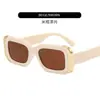 Gafas de sol con borde vertical estilo coreano y montura dorada para hombre, de moda, para conducir, geniales, para exteriores, de viaje, sunglasse