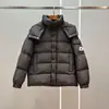 Marca da moda Moncler Maya jaqueta de plumas fosca Vezere unissex acabamento fosco plumas de ganso espessada quente corte slim
