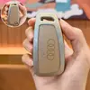 Para Audi a4l cubierta de llave a6l de alta calidad a3 carcasa q5l hebilla q3 hombre a5 bolsa q2l mujer a7 coche a8 suministros de modificación