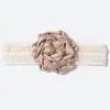 Diadema de Encaje Transfronteriza para Recién Nacidos Linda Flor Elástica para Cabeza de Bebé con Protección de Fontanela Joyería Infantil Europea y Americana