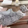 Conjunto de Verano para Niñas 2026 Nuevo Estilo Lazo Lunares Camisola Moda Pantalones de Campana para Bebés Niñas