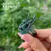 Anillo de Mariposa de Vidrio Hecho a Mano Zibo Celebridad de Internet Artesanía Fotografía Diseño de Nicho Joyería Avanzada de Vidrio Regalo