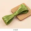 Borde de qipao borde enrollado 0.85cm borde prensado incrustación para ropa accesorios de ropa cinta de tela de satén sin planchar