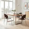 Silla de Comedor de Madera Nórdica, Silla con Forma de Concha, Taburete Vintage, Silla Simple para Uso Doméstico con Respaldo, Silla para Mesa de Comedor, Silla de Mesa de Centro Retro de Moda