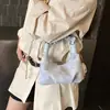 Bolsa Transversal Versátil, Bolsa de Ombro de Grande Capacidade, Bolsa de Mão Feminina Coreana de Nicho, Bolsa para Armazenamento de Cosméticos, Bolsa de Mão