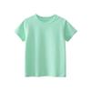 27kids ropa infantil transfronteriza al por mayor camiseta de manga corta infantil al por mayor verano ropa de bebé niño color liso fuente primaria