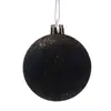 Las bolas de Navidad al por mayor son adecuadas para la decoración de ventanas, adornos para el árbol de Navidad, decoraciones navideñas de plástico electrochapado con purpurina y decoraciones colgantes personalizadas