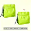 Bolsa sellada de ocho lados tipo cubo con cordón, bolsa tipo stand-up para café y té, válvula de aire unidireccional, bolsa de embalaje de alimentos con aluminio de fácil rasgado, personalizable