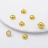 Hebilla Magnética de Bola de Cobre Rellena de Oro de 18 Quilates que Conserva el Color Hebilla Magnética Redonda Pulsera Cadena Conexión de Pulsera Hebilla de Acabado DIY