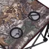 Mesa Plegable de Ocio para Exteriores, Mesa Cuadrada Plegable, Mesa y Sillas de Camping, Mesa Portátil de Picnic Camuflajeada, Mesa Cuadrada al por Mayor