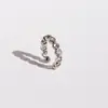 Lujo Ligero Nicho Dorado y Plateado Bicolor Clip para Cartílago Auricular Mini Exquisito Pendientes de Zirconia Pendientes Versátiles de Ins sin Agujeros para las Orejas para Mujer 908