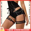 Tienda de Productos para Adultos Transfronterizos YGM Correas de Restricción de Cuero Juguetes Sexy Correas para Piernas de PU para Antro Productos Eróticos Femeninos